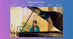 Desktop Screenshot of merinagordon.com